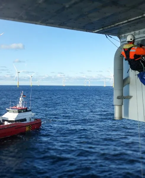 Logs of steel stacked in a scrap yard